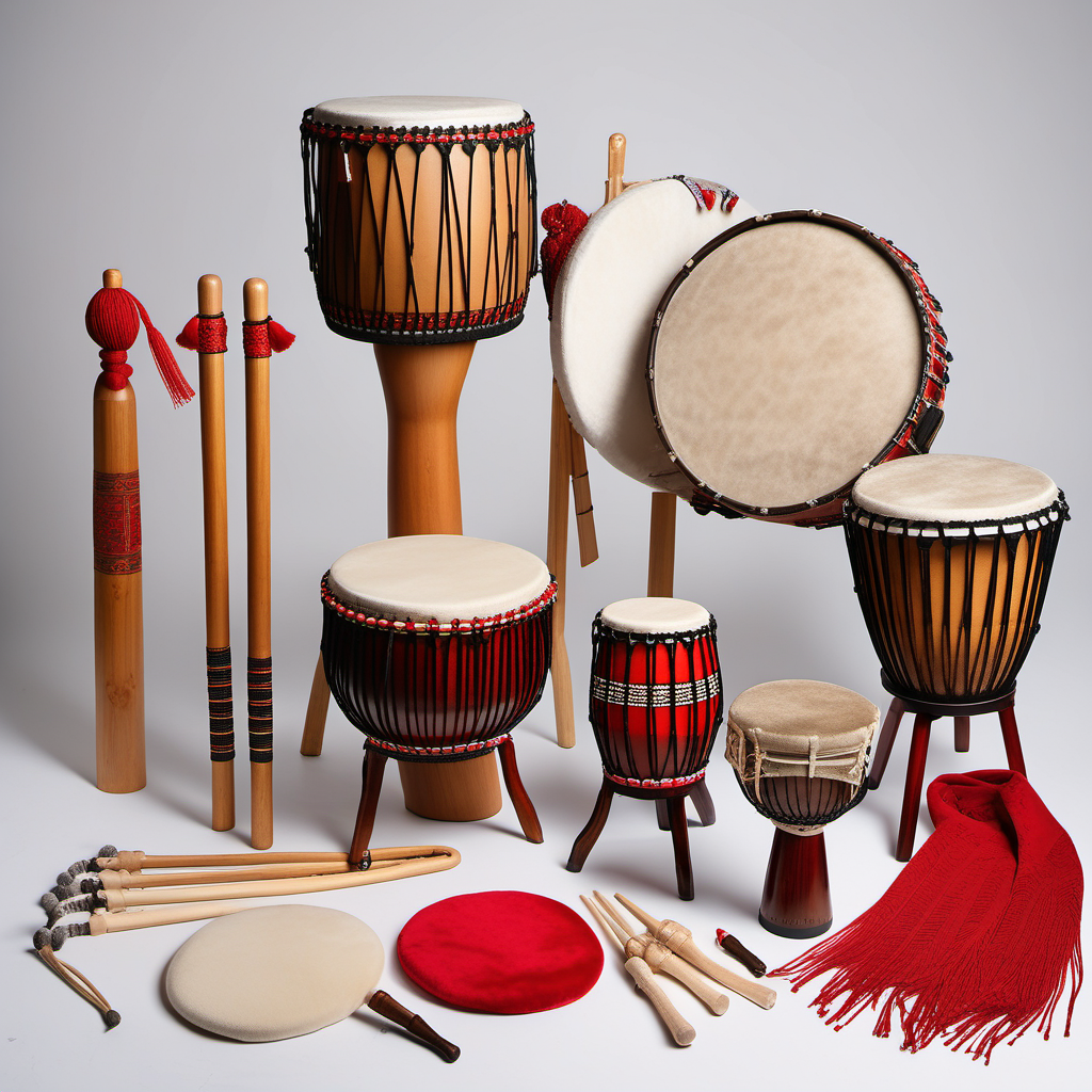 Shop drum accessories from Matun Drums — sticks, stands, cases, replacement drumheads, tuning tools, ropes, hardware, and protective covers. Handmade quality, factory-direct pricing, worldwide shipping.
