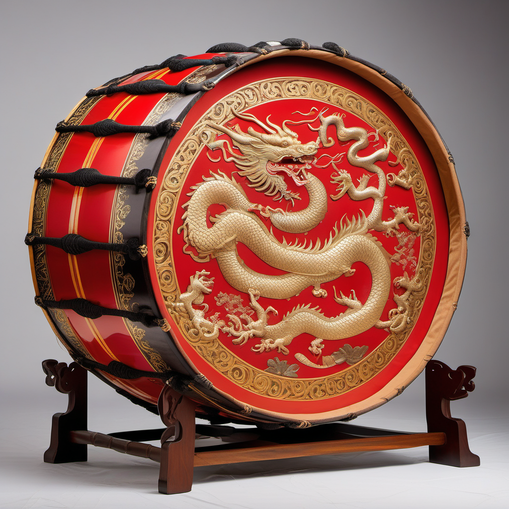 Large Ceremonial Drum